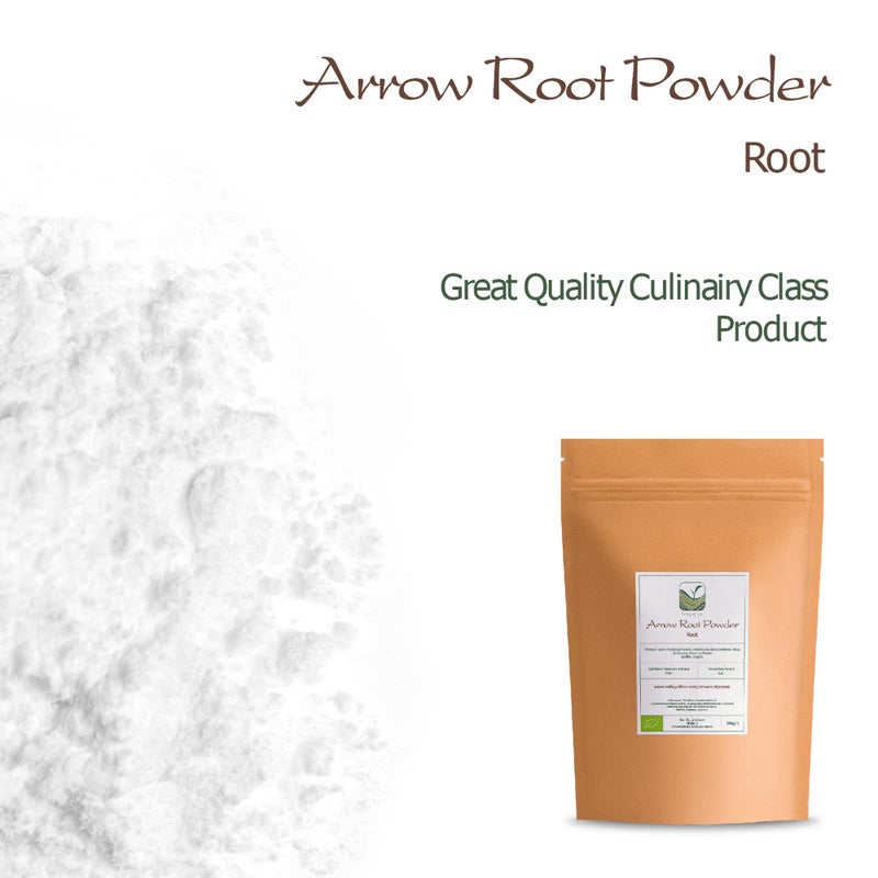 Valley of Tea Organic Arrowroot Powder Starch - Arrowroot Flour - Arrow Root Araroot Powder Root Starch Arrow Roots Powder Arrowroot Flour Starch Arrow Powder Arrow Root Podwer Arrow Starch Powder - Image 3