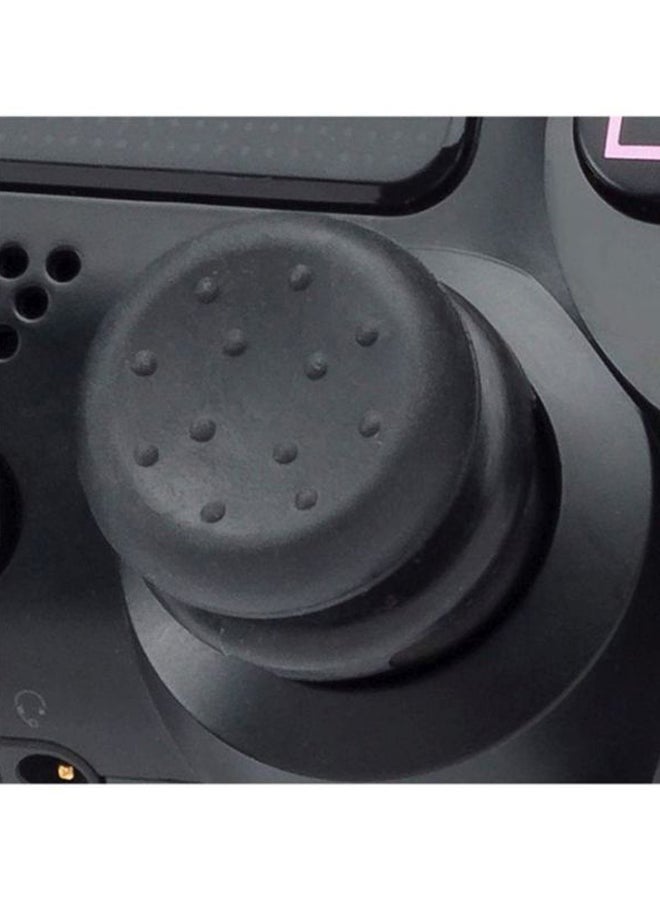 أغطية مفاتيح سوداء لوحدة تحكم Xbox، أغطية مقبض عصا التحكم، أغطية واقية، مجموعة عصا تحكم إبهام سيليكون مانعة للانزلاق، مناسبة لوحدات تحكم PS4/PS5 - Image 3