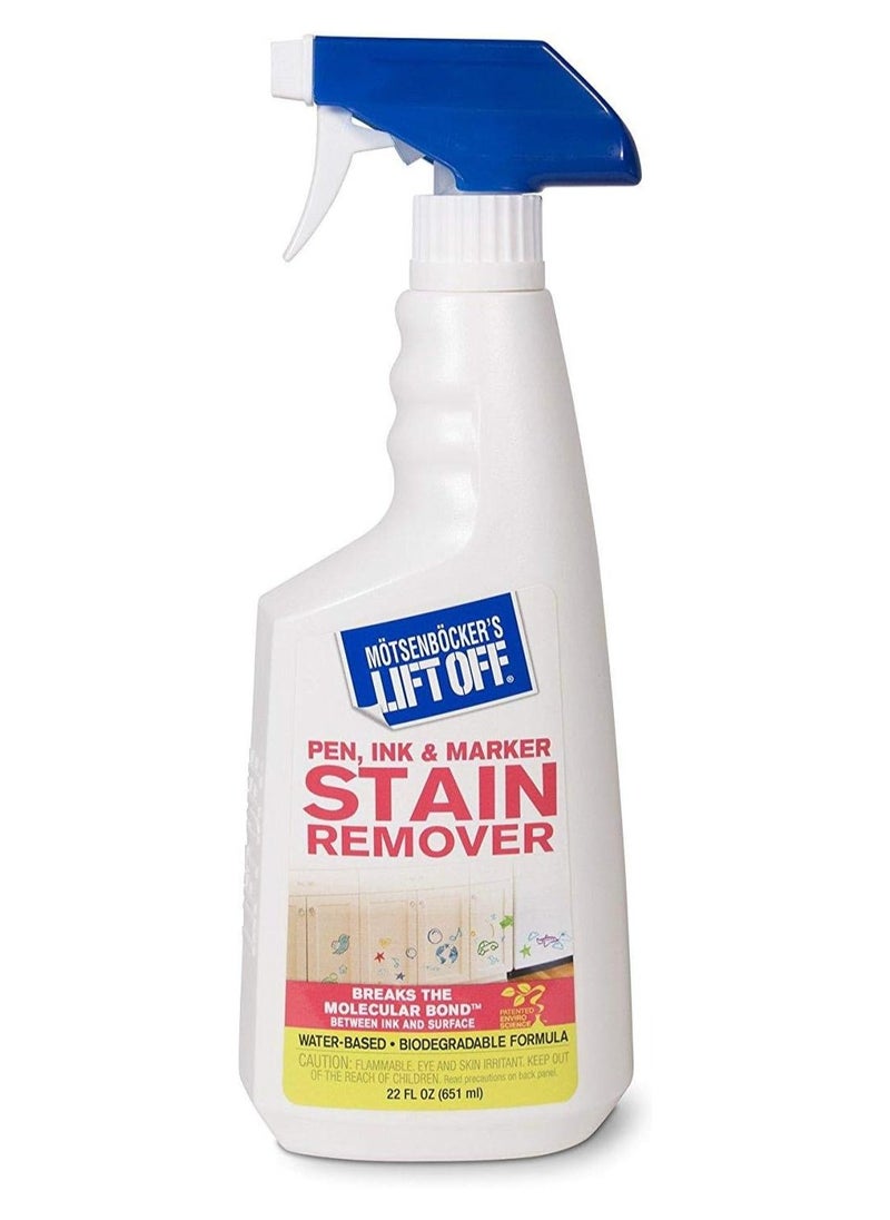 Motsenbocker's - Motsenbocker's Lift Off Pen Ink & Marker Stain Remover 16 oz - Image 1
