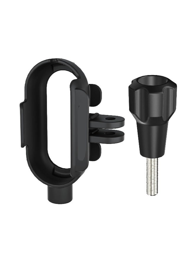 Camera Mount Adapter Protective Housing Frame, Fit for Insta360 Go 3 Bezel, Thumb Camera Adapter, Shock Absorbing Housing Cage Expansion Quick Release Accessory, Use with Backpack Clamp - Image 1