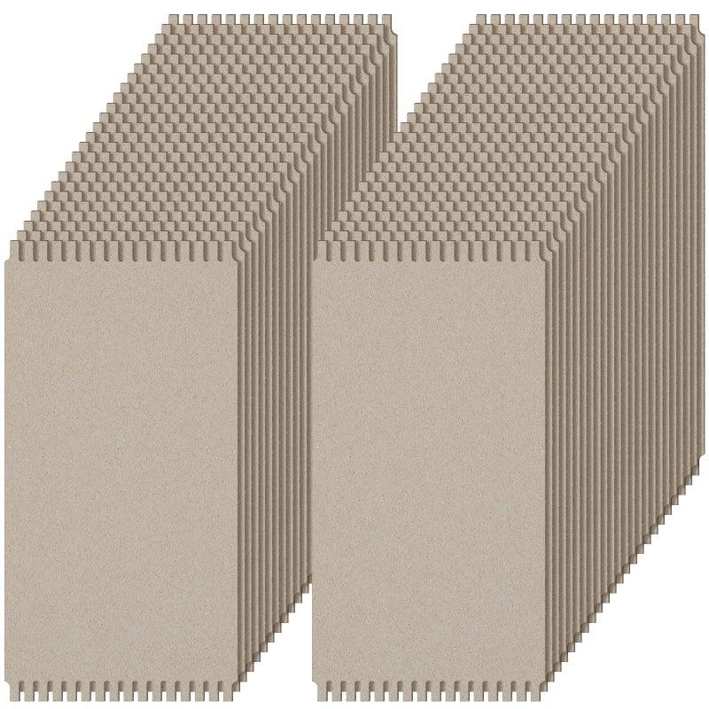 Henoyso 48 Pcs Cardboard Weaving Looms Cardboard Wide Notch Weaving Boards for Beginners Knitting Sewing Crochet Basket Jewelry Arts Crafts 612 x 13 Inch