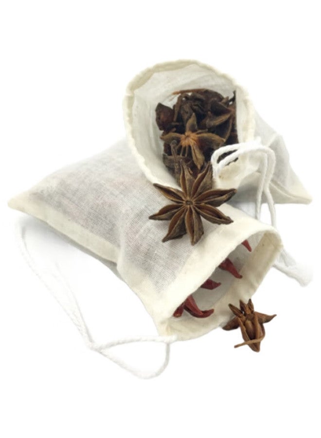 All-round Soup Strainer Bag, 20*25Cm, Cotton Filter Bag For Stewing Meat, Seasoning, And Herbal Foot Soak - Image 3