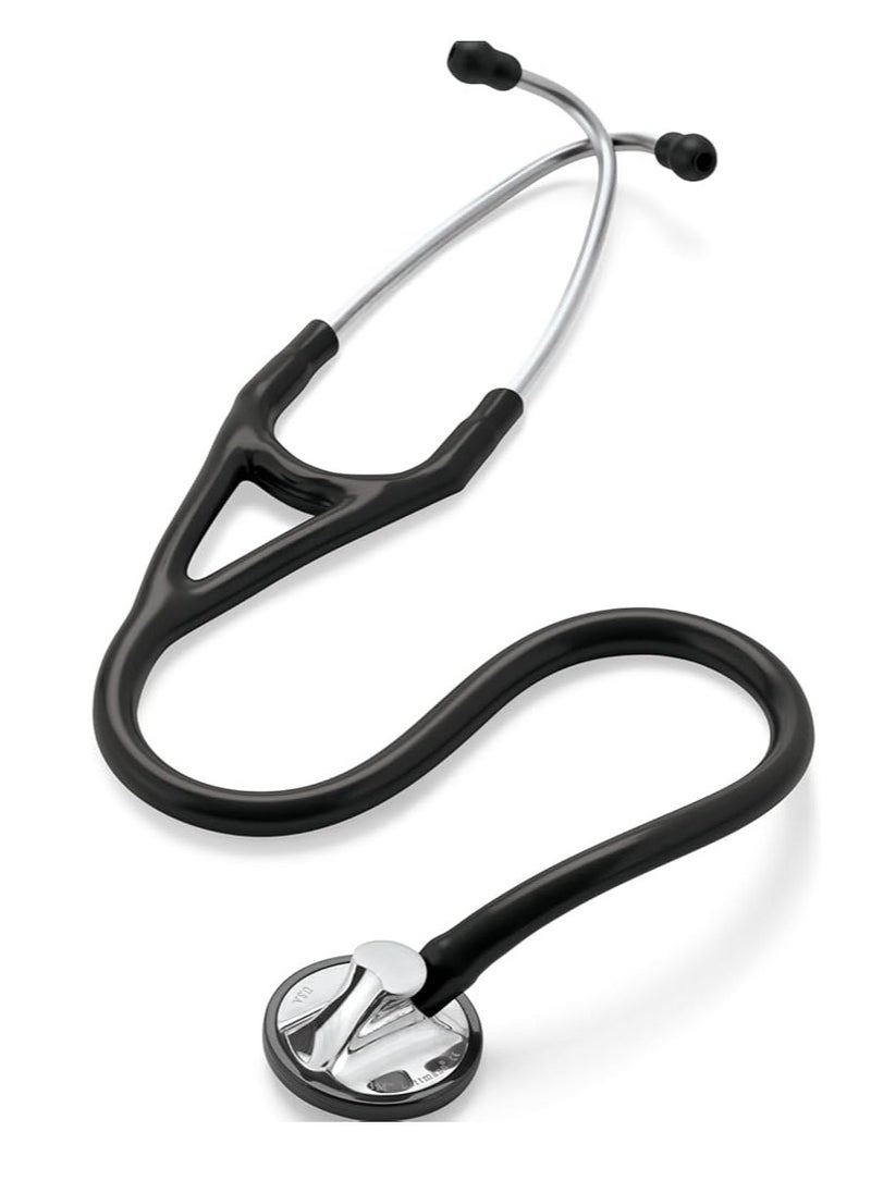 Littmann 3M Littmann Stainless Steel Chestpiece Stethoscope, Master Cardiology, Black Tube, 27in, 2160  - Image 1