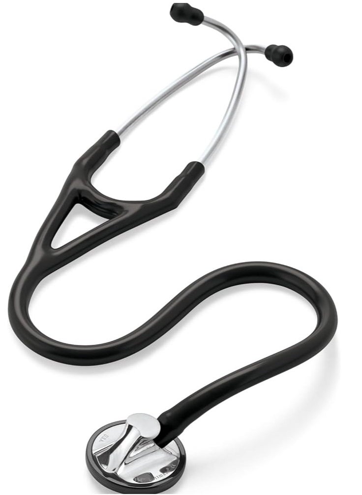 Littmann 3M Littmann Stainless Steel Chestpiece Stethoscope, Master Cardiology, Black Tube, 27in, 2160  - Image 2