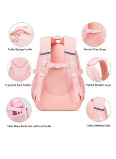 SUNSAR Children's school bag waterproof lightweight backpack for 6-15 years old elementary school students school bag for boys and girls  - Image 3