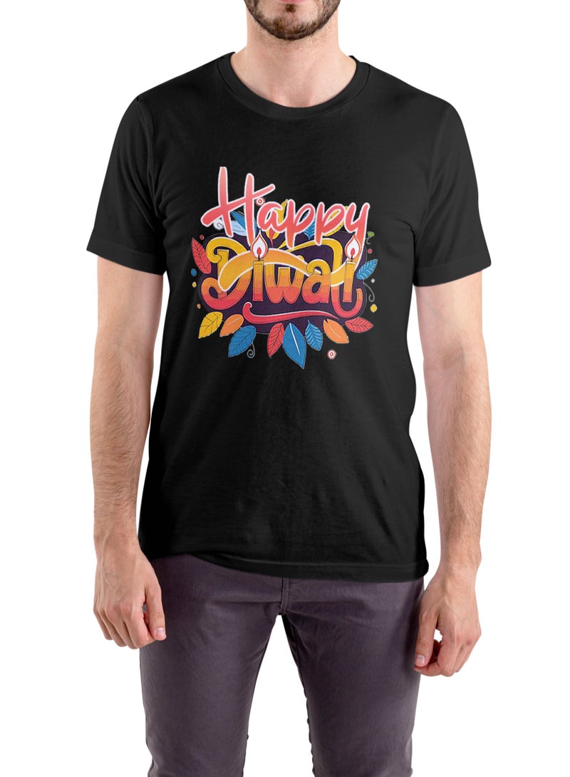 Yoo Street Diwali Unisex T-Shirt  - Image 3
