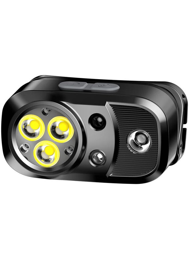 Shenyu Induction Headlamp High Brightness Led Waterproof Long Battery Life Outdoor Work Night Fishing Head-mounted Rechargeable 72 Hours - Image 3