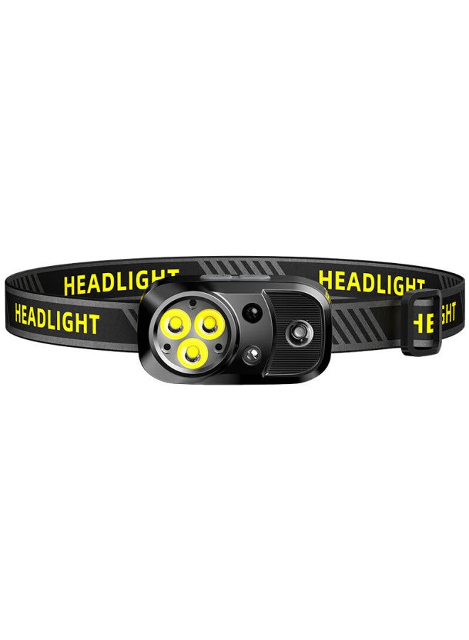 Shenyu Induction Headlamp High Brightness Led Waterproof Long Battery Life Outdoor Work Night Fishing Head-mounted Rechargeable 72 Hours - Image 4