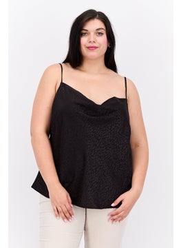 Women Plus Neck Cowlneck  Sleeveless Top, Black - pzsku/Z4B63F4A738C035892603Z/45/_/1737727979/6ee3c2a9-1404-4d88-909d-fecfe24bc7ad