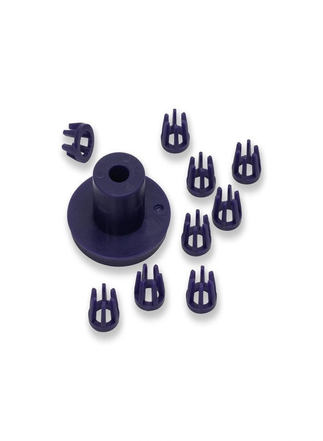 برايم مجموعة أدوات التثبيت الإبداعية Prym Vario Creative Inlays، 10 قطع، لون بنفسجي، 10 قطع - Image 2