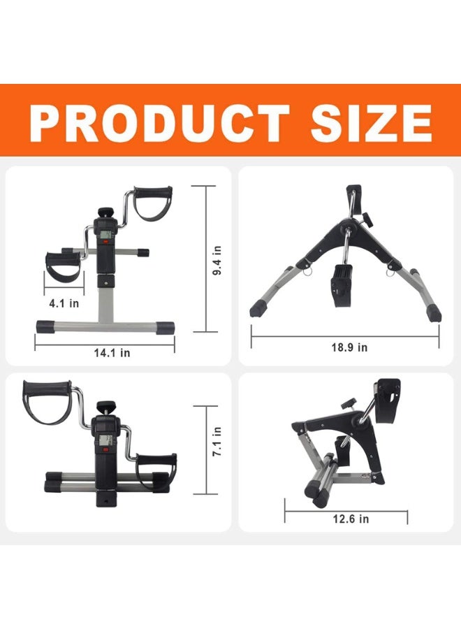 Generic Under Desk Exercise Bike Pedal Exerciser – Compact Fitness Pedal for Home and Office, Adjustable Resistance, Quiet Operation  - Image 5
