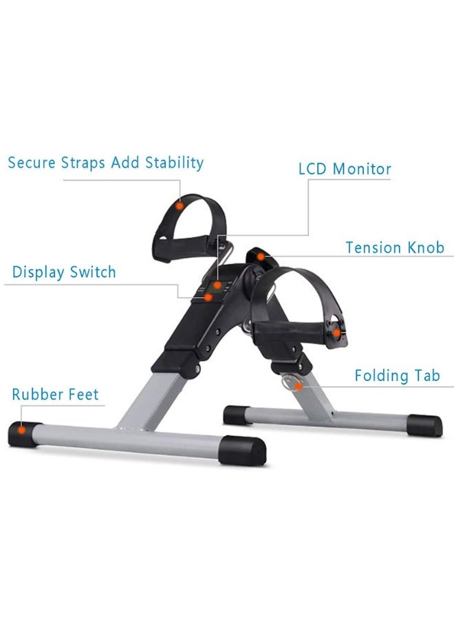Generic Under Desk Exercise Bike Pedal Exerciser – Compact Fitness Pedal for Home and Office, Adjustable Resistance, Quiet Operation  - Image 2