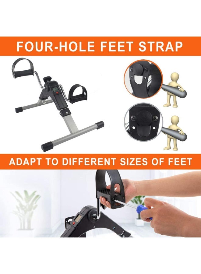 Generic Under Desk Exercise Bike Pedal Exerciser – Compact Fitness Pedal for Home and Office, Adjustable Resistance, Quiet Operation  - Image 3