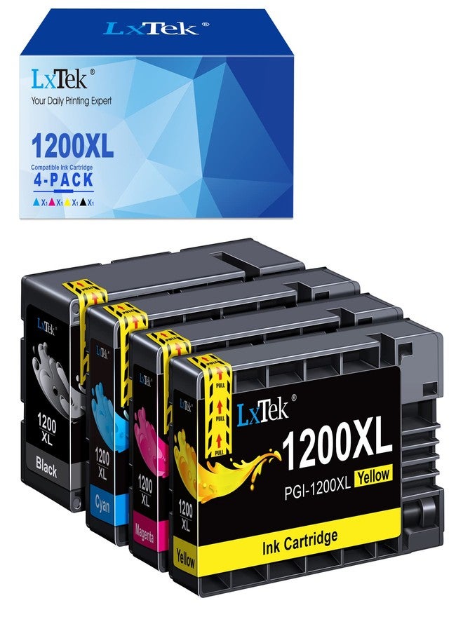 LxTek 1200 XL Ink Cartridges Compatible for Canon Maxify 1200 Ink Cartridges - Image 1