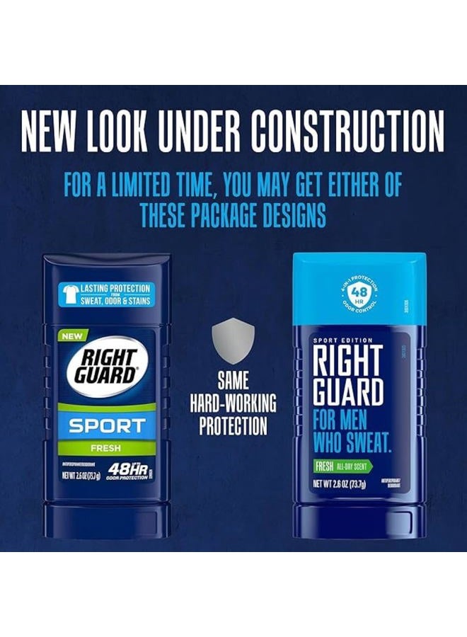Right Guard Sport Antiperspirant, Fresh 1.8 oz (Pack Of 6) - Image 2