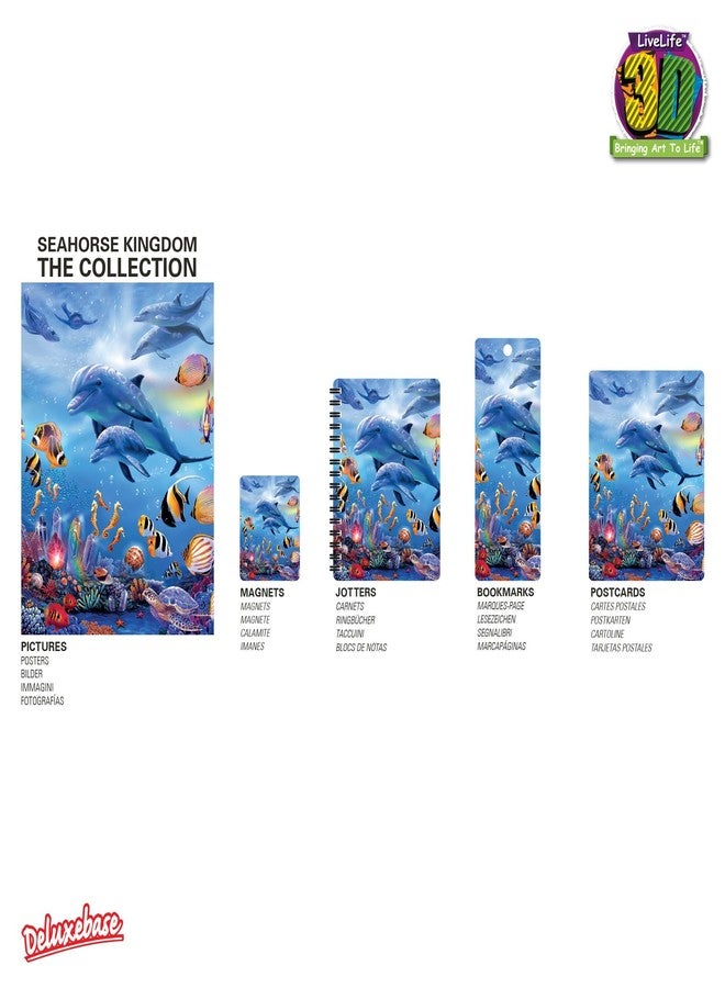 3D LiveLife Bookmark - Sea Turtle Swim from Deluxebase. Cute Lenticular Sea Turtle Page Marker. Animal Themed Accessories for Book Lovers. Small Gifts for Men, Women, Writers and Teachers. - Image 5