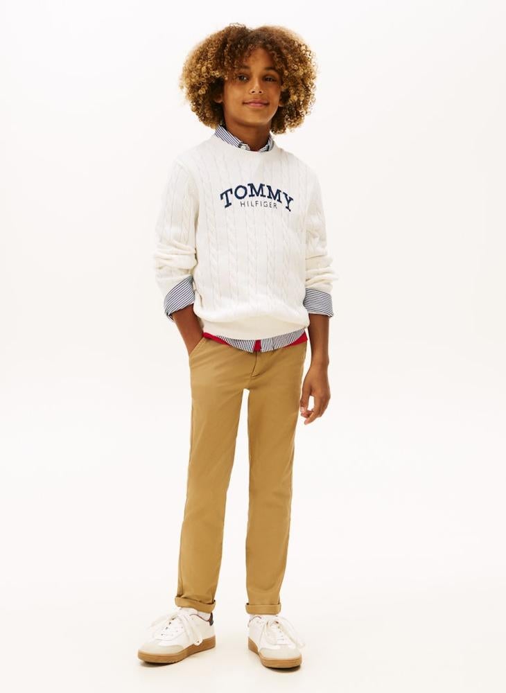 TOMMY HILFIGER Kids 1985 Chino Pant - Image 4