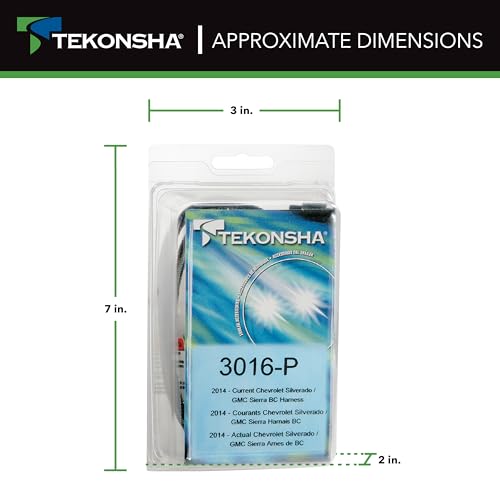 Tekonsha 3016-P Trailer Brake Controller, Custom Brake Wiring Harness for Vehicle & Brake Control Ends, No Cutting or Splicing Required - Image 2