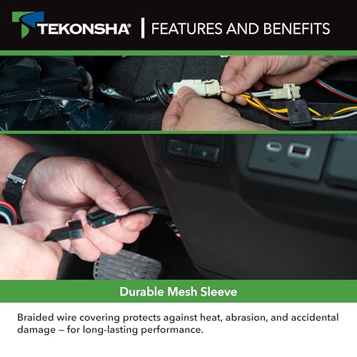 Tekonsha 3016-P Trailer Brake Controller, Custom Brake Wiring Harness for Vehicle & Brake Control Ends, No Cutting or Splicing Required - Image 5
