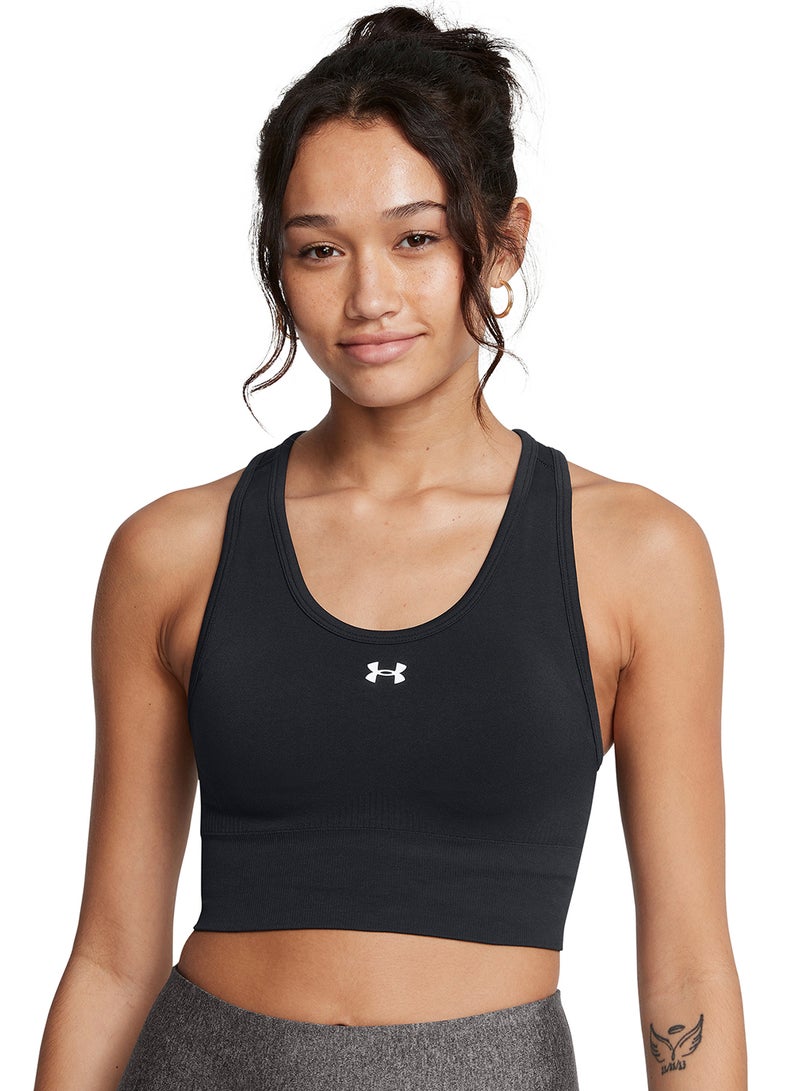 UNDER ARMOUR حمّالة صدر متوسطة الدعم بدون seams  - Image 1