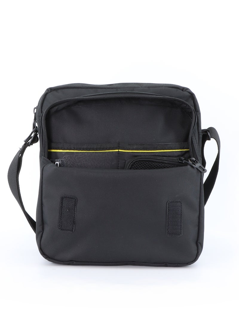 National Geographic Pro Shoulder Bag Black, Stylish for Men and Women Compact and Versatile, Portable Organizer for Travel, Business, University