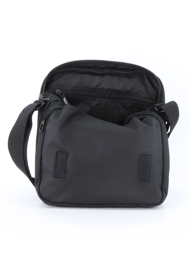 National Geographic Pro Shoulder Bag Black, Stylish for Men and Women Compact and Versatile, Portable Organizer for Travel, Business, University