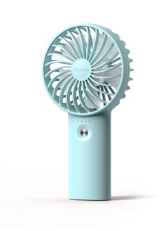 Yoobao Yoobao Small Electrical Fan Usb Rechargeable Handheld,6000mah Big Capacity 3 Level Wind Mini Desktop Fan,Blue  - Image 2