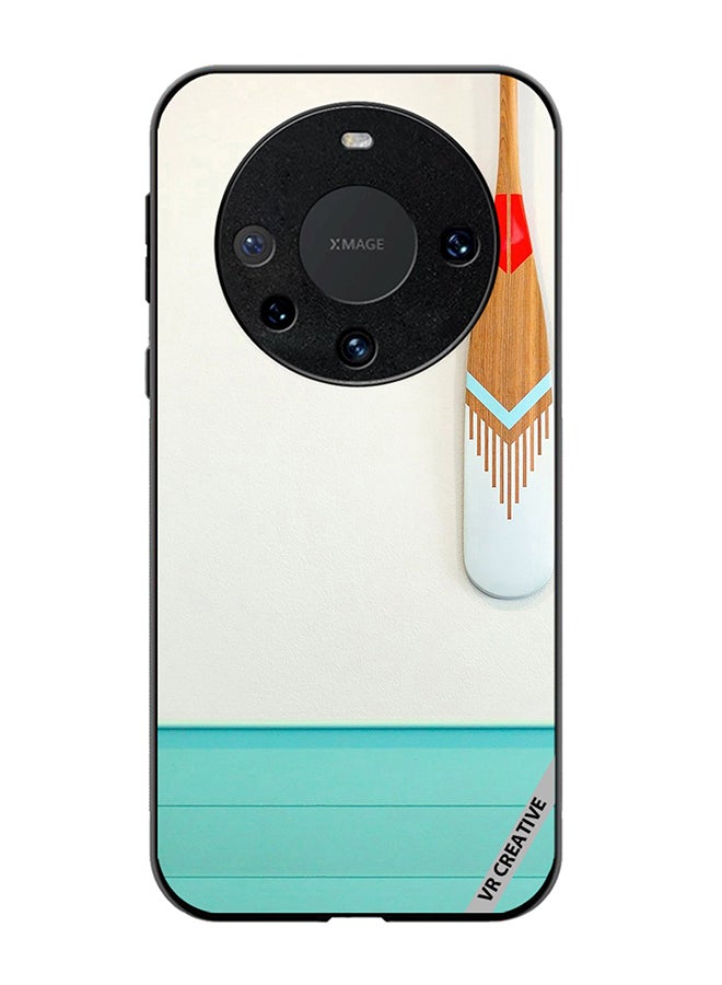 VR CREATIVE Protective Case Cover For Huawei Mate 60 Pro Keslo Wood Paddle Design Multicolour - Image 1