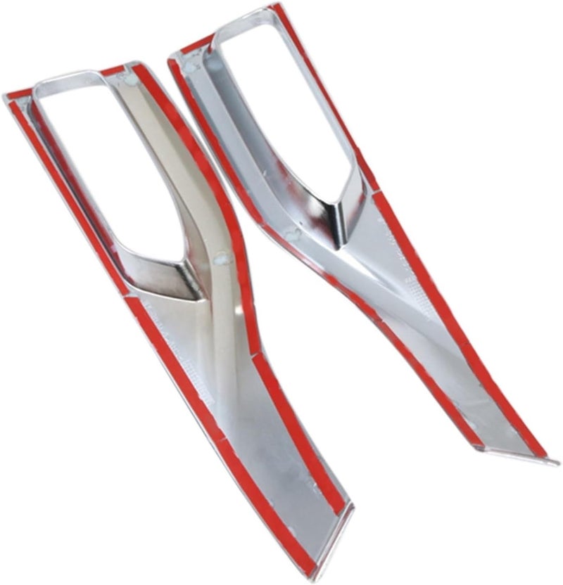 QASULER Chrome Fog Light Lamp Cover for Nissan Leaf ZE1 - Image 3