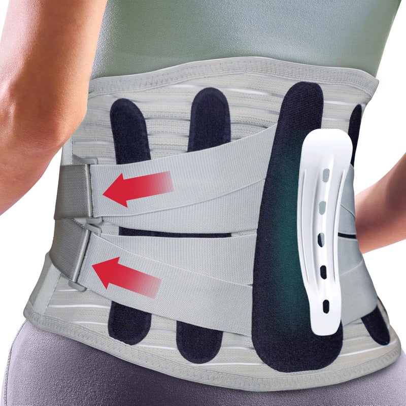 AGEasy Antara Spine Pro Belt for Lower Back Pain Relief, Sciatica, Muscle Strains, and Spinal Recovery | Adjustable Lumbar Support Belt for Men & Women | Improves Posture, Reduces Discomfort, Enhances Stability & Aids in Injury Recovery | Orthopedic LS Belt (XL) - Image 1