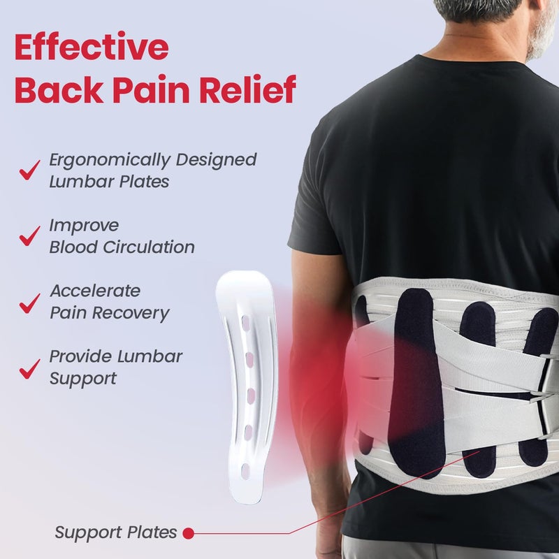AGEasy Antara Spine Pro Belt for Lower Back Pain Relief, Sciatica, Muscle Strains, and Spinal Recovery | Adjustable Lumbar Support Belt for Men & Women | Improves Posture, Reduces Discomfort, Enhances Stability & Aids in Injury Recovery | Orthopedic LS Belt (XL) - Image 5