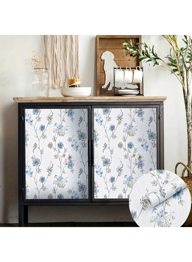 [ بفك ] 45cm * 10M ورق الحائط ، التصميم الإبداعي ، لون نمط خلفية ذاتية اللصق ، تنطبق على مجموعة متنوعة من ديكور المنزل - Image 2