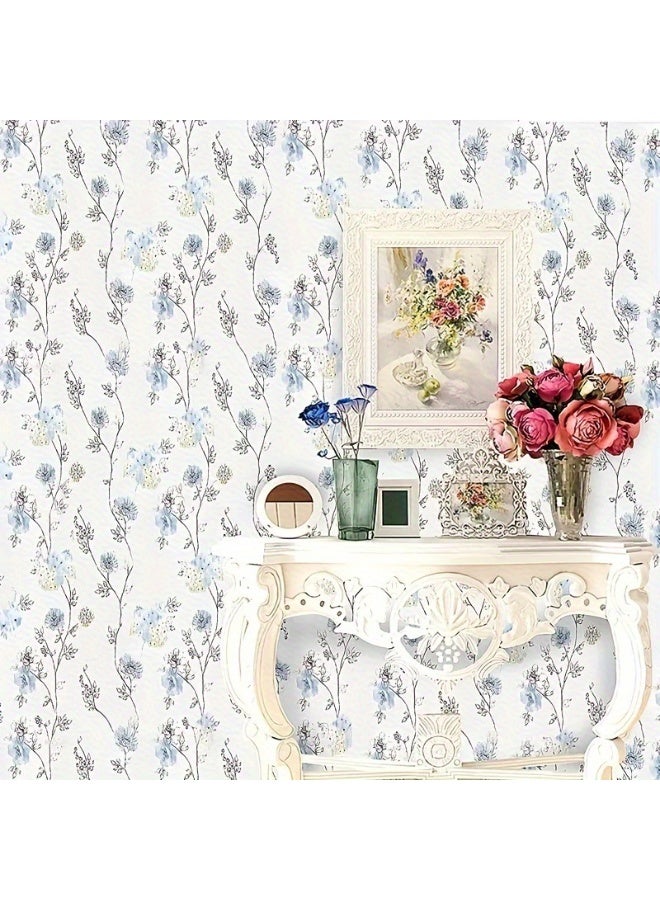 [ بفك ] 45cm * 10M ورق الحائط ، التصميم الإبداعي ، لون نمط خلفية ذاتية اللصق ، تنطبق على مجموعة متنوعة من ديكور المنزل - Image 4