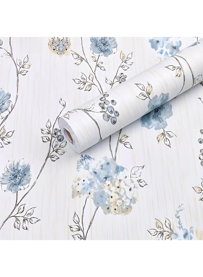 [ بفك ] 45cm * 10M ورق الحائط ، التصميم الإبداعي ، لون نمط خلفية ذاتية اللصق ، تنطبق على مجموعة متنوعة من ديكور المنزل - Image 1