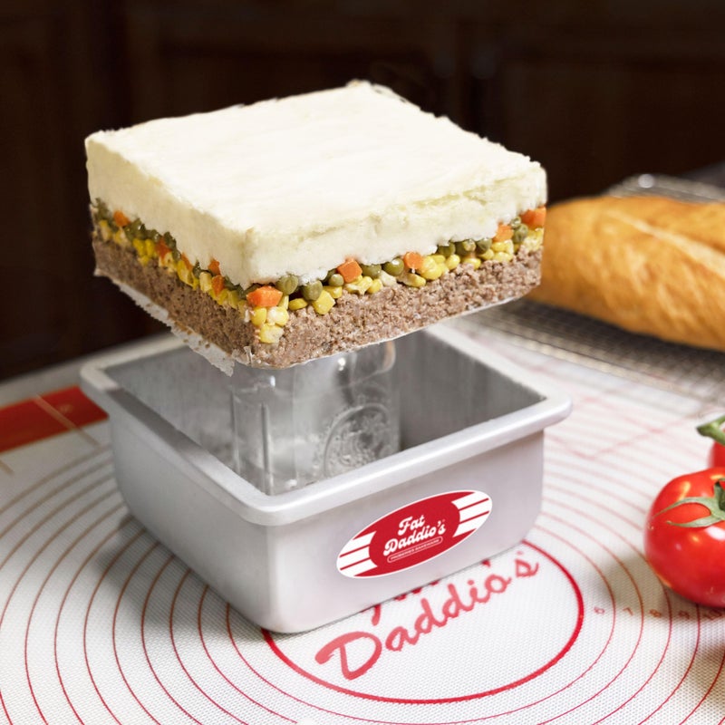 Fat Daddio's PSQCC-883 Square Cheesecake Pan, 8 x 8 x 3 Inch, Silver - Image 5