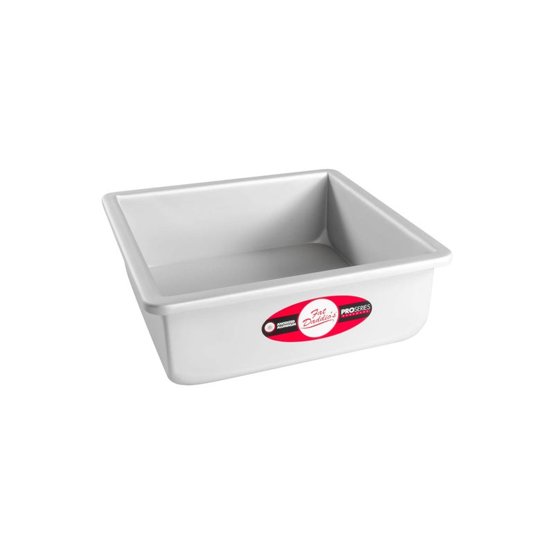 Fat Daddio's PSQCC-883 Square Cheesecake Pan, 8 x 8 x 3 Inch, Silver - Image 2