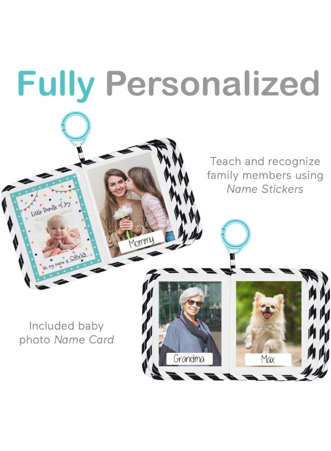 أوربان كيدي TM Baby's My First Family Album | Soft Photo Cloth Book Gift Set for Newborn Toddler  Kids (Elephant) - Image 3