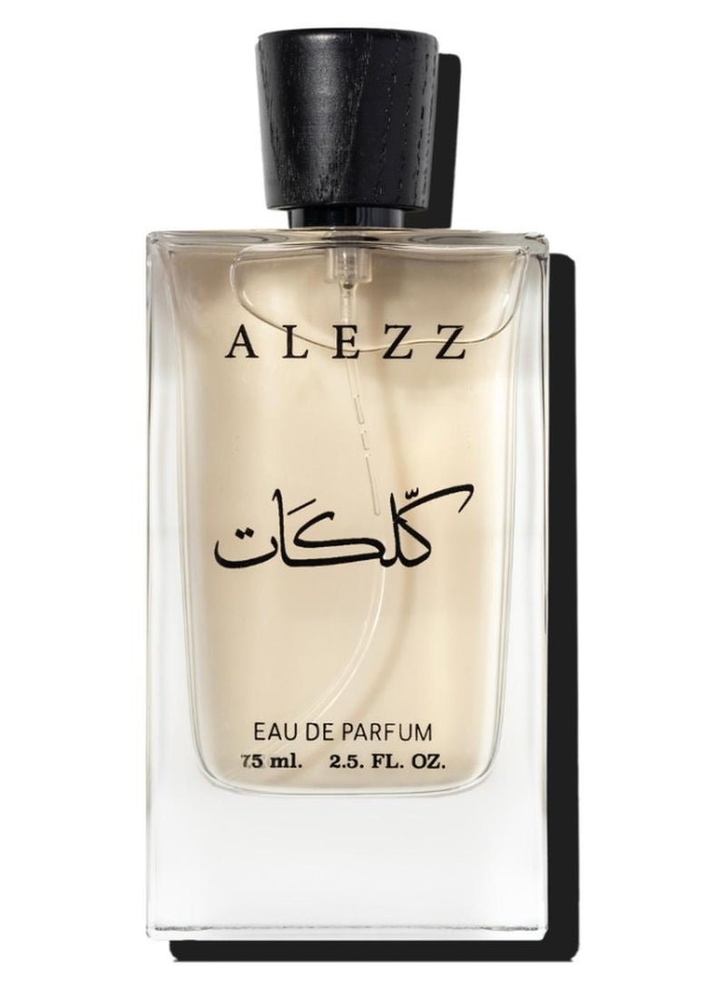 العز للعود Al Ezz Oud عطر كلكات للجنسين – أو دو برفيوم فاخر بروح منعشة وخشبية مع العنبر الأبيض وزهر البرتقال – 75 مل - Image 1