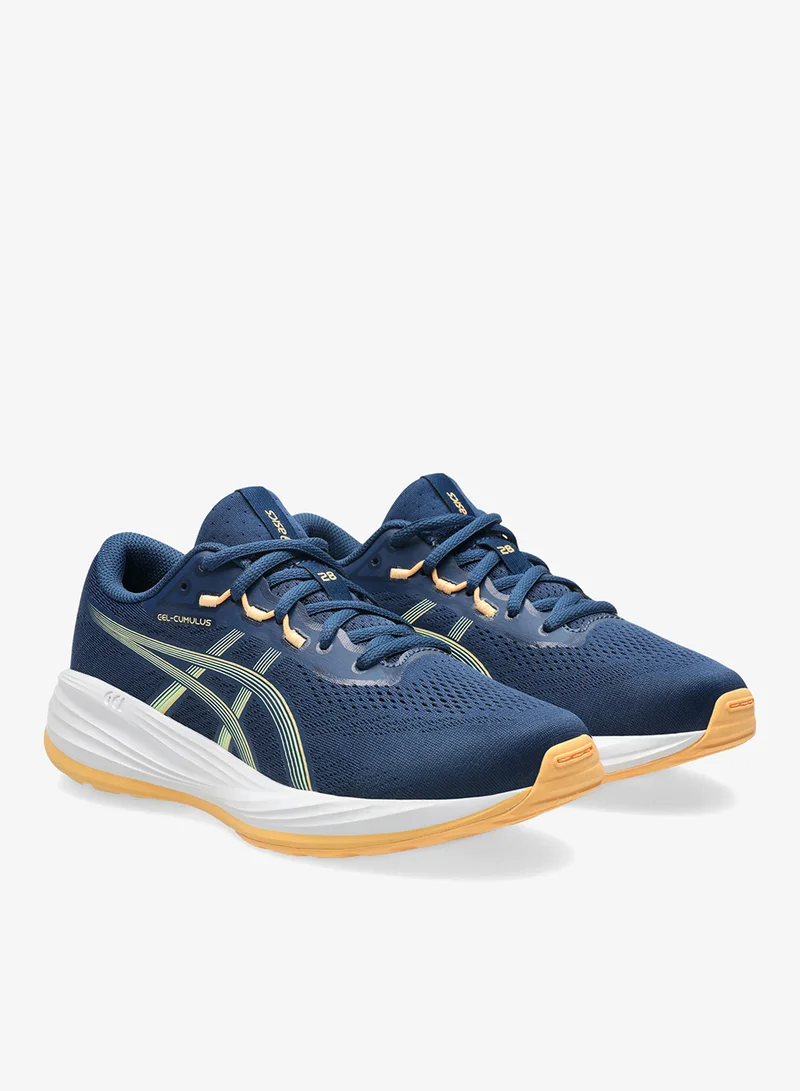Asics INDEPENDENCE BLUE/ORANGE GLOW Youth Gel-Cumulus 28 Gs  | Best Price UAE