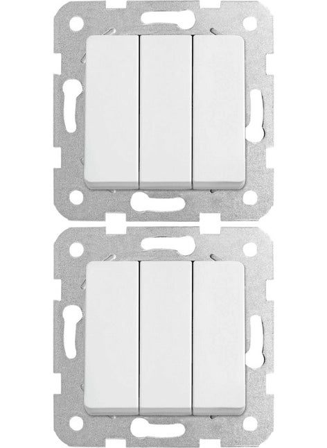 Linnera Triple Switch White 90440068 (Frame Included) (2 Pcs) - pzsku/Z4B655448357F4702F852Z/45/_/1740620922/c0f14db4-790d-4d53-bb69-3a99ba07e643