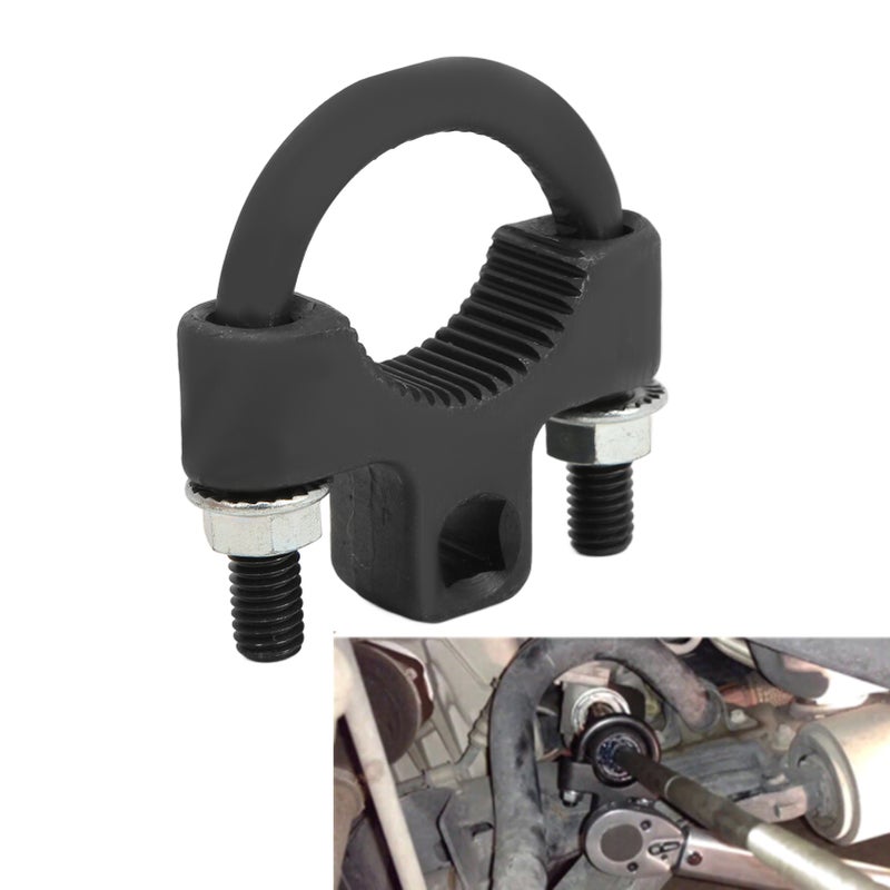 3/8in Inner Tie Rod Tool Carbon Steel Black for Auto Chassis Installation Removal Repair - Image 1