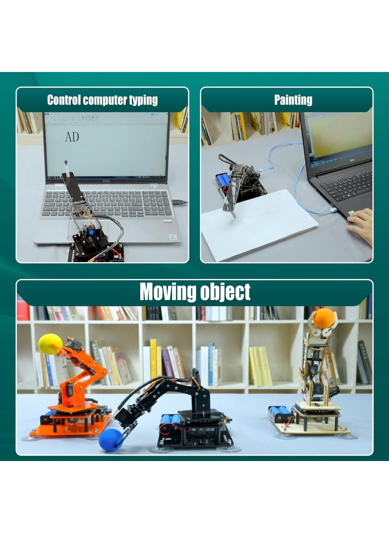 Adeept - 5-Dof Robot Arm Kit 5AXIS Robotics - Image 1