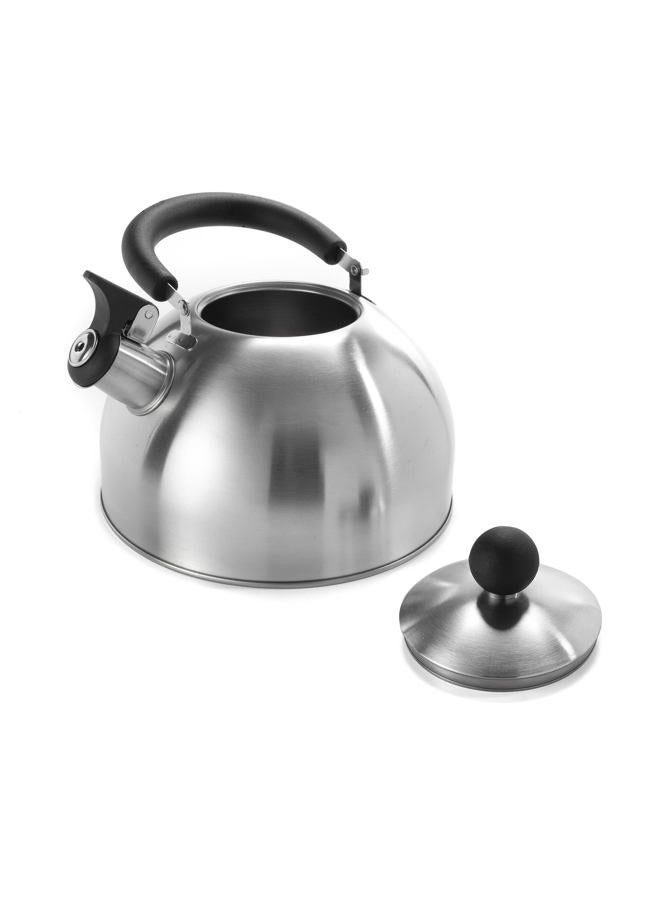 Dominion 2.1 Quart Stainless Steel Whistling Tea Kettle, Ergonomic Handle, Anti-Heat Handle, The Perfect Stovetop Tea and Water Boilers for Your Home, Dorm, Condo or Apartment, Brushed Satin - Image 3