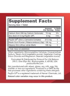 Protocol For Life Balance Protocol GI Guard - for Gastric Health & Comfort - with PepZin GI - for Digestive Gut Health - Non-GMO & Vegan - 60 Tablets  - Image 2