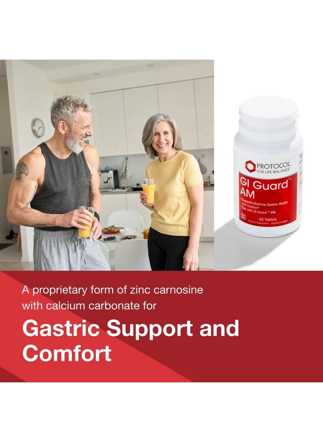 Protocol For Life Balance - Protocol GI Guard - for Gastric Health & Comfort - with PepZin GI - for Digestive Gut Health - Non-GMO & Vegan - 60 Tablets - Image 1