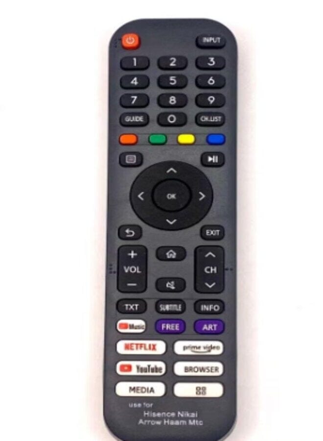 Zaboon Remote Control For Hisense Tv