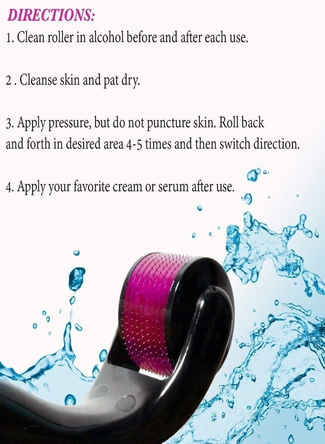 Fixily Derma Roller For Hair Growth 0.5 Mm With 540 Titanium Needles|Repairs Damaged Hair, Activates Hair Follicles|For Hair Fall & Hair Thickening|Reduces Acne Scars|Safe & Effective To Use, 80 Grams - Image 5