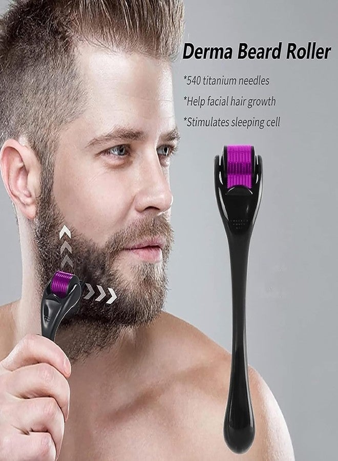 Fixily Derma Roller For Hair Growth 0.5 Mm With 540 Titanium Needles|Repairs Damaged Hair, Activates Hair Follicles|For Hair Fall & Hair Thickening|Reduces Acne Scars|Safe & Effective To Use, 80 Grams - Image 4