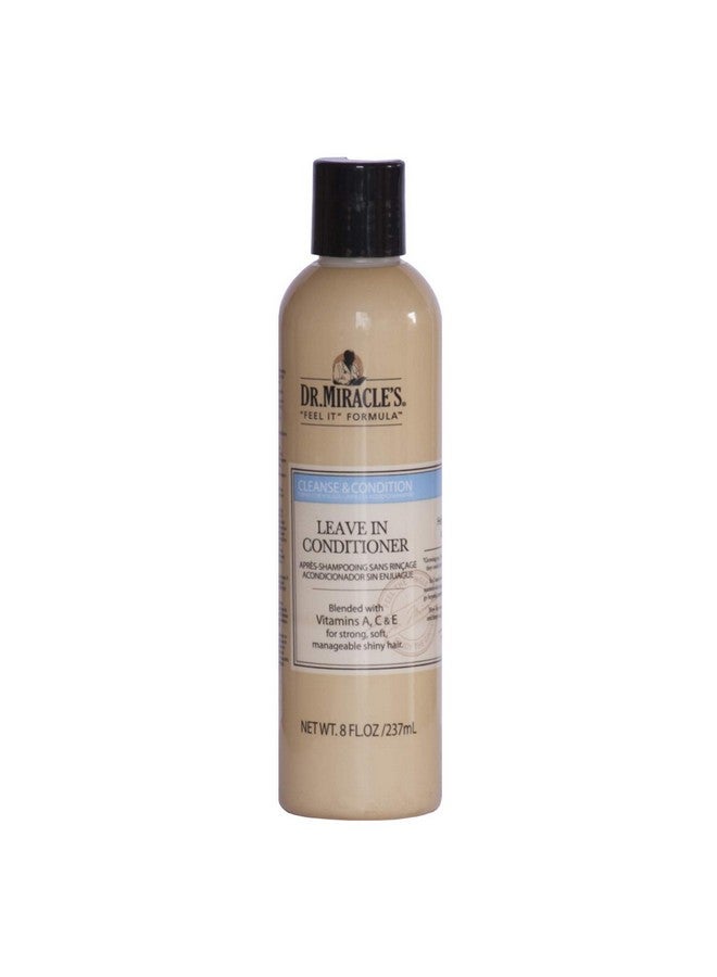 Dr. Miracle's Leave In Conditioner Blended With Vitamins A C & E For Strong Soft Manageable Shiny Hair 8 Ounce - Image 2