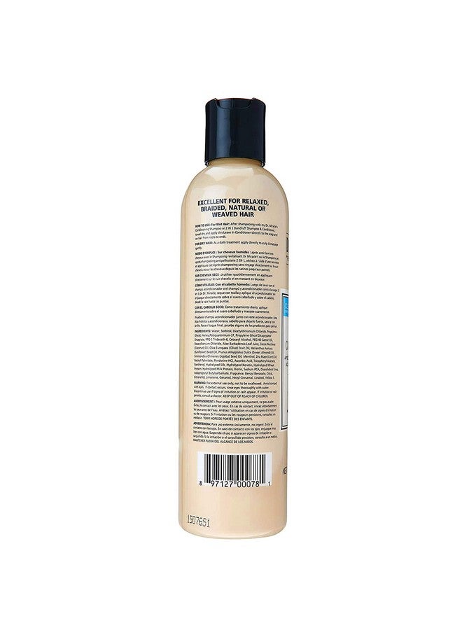 Dr. Miracle's Leave In Conditioner Blended With Vitamins A C & E For Strong Soft Manageable Shiny Hair 8 Ounce - Image 3